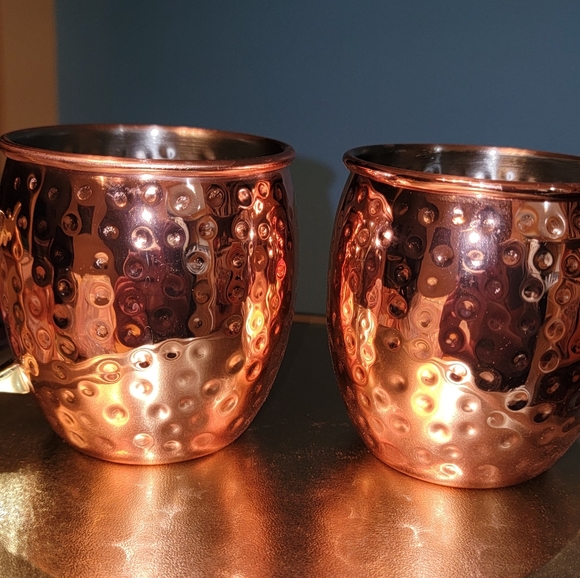 Copper Moscow Mule Mugs - Set Of 2 - Picture 2 of 4